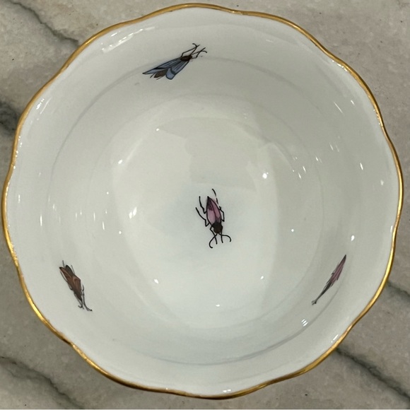 Herend Rothschild Small Footed Trinket Bowl - Picture 9 of 15